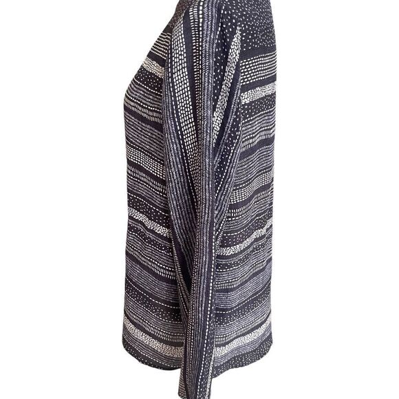 Nic+Zoe | EUC Women’s Blue and White Abstract Printed Tunic Size M - Picture 2 of 7